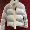 Designer Puffer Veste réfléchissant co-marqué badge tag lumineux hommes vers le bas varsity veste imperméable col montant haute rue super chaud veste d'hiver hommes