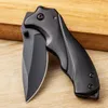 Small Folding Knife Outdoor Blades Camping Hunting Pocket Knife Utility EDC Cutter Grey