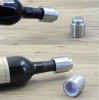 Bouchon de bouteille de vin rouge en acier inoxydable, scellé sous vide, pompe à l'intérieur, Super facile à conserver votre meilleur vin frais