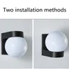 Wall Lamps Modern Led Outdoor Porch Waterproof Lighting Creative Spherical E27 Bedside Lamp Balcony Aisle Stair Exterior