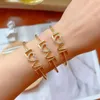 Bangle 5pcs 2023 Moda Mulheres Bracelets