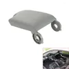 Interior Accessories Car Leather Armrest Cover Plate For E46 3 Series 1998-2005 Left Hand Drive Black/Grey/Beige Auto