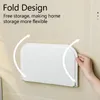 Hooks Floating Wall Shelf For Phone Foldable Rack Home Storage And Organization Brackets Bedroom Bathroom Living Room Kitchen