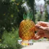 Gros épais ananas Bongs verre conception unique pour les plates-formes de narguilé 7 pouces pipes à fumer Bong Bubblers Mimi Dab Rig conduites d'eau multicolores avec bol d'entonnoir de 14 mm