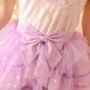 Röcke Prinzessin Sweet Lolita Candy Regen Sommer Frauen mit hoher Taille Long Abschnitte Gaze Rüsche C16ab6079