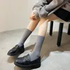 Meias femininas 1Pair confortável e sem costura tubo médio japonês lolita kawaii meias para gils meias