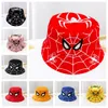 Designer Sun Hat Cartoon Cute Spider Kid Hats Breathable Anime Outdoor Sports Caps Caps de Noël Gift 8style