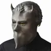 Маски для вечеринок безымянные упыри маска роскошная латекс -призрачная группа Grucifix Mask Halloween Cosplay Props Headgear 230824