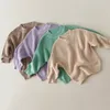 Pullover Spring Children Sweaters Kids Knit Wear Kids Stickovers Topps Baby Girl Boy Sweaters Bids Sweaters 230825