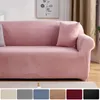 Housses de chaise en tissu peluche, housse de canapé pour salon 1/2/3/4 sièges, housse de canapé élastique extensible en forme de L, protection de meubles
