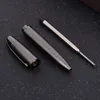 Bollpoint pennor Luxury Heavy Feel Metal Ballpoint Penns School Business Office Signature Roller Pen Writing Ballpen Student Stationery Supplies 230825