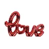 Decorative Figurines Love Sign Decoration Mark Statue For Office Farmhouse Decorations