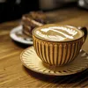 Tasses en céramique expresso tasses soucoupes café chine poterie voyage fantaisie réutilisable Taza céramica services à thé 230825