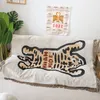 Blankets Textile City Ins Human Made Sofa Blanket Thick Outdoor Camping Mat Tiger Pattern Home Decorate Tapestry Nap Blanket 125x150cm 230824