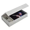 Andra evenemangsfestleveranser LINEN PO PRINT BOX MED USB Flash Drive Slot 230824