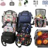 Kosmetiktaschen, 10 l Fassungsvermögen, Lunchtasche für Männer, isoliert, Oxford, tragbar, wasserdicht, für Camping, Reisen, Picknick, faltbare Thermobox 230823