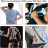 Massage Gun LCD Electric Massage Fascia Slimming Body Muscle Relaxation For Neck Back Foot Ben Shoulder Massager Percussion 230824