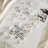 Waist Chain Belts Women Belt Sweet Simple Dress Accessories Pearl Ladies Designer Fashion Decorative Thin Chains 230825