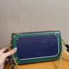 Schoudertas in Franse stijl Retro stijlvolle designertassen Echt lederen handtassen Schouders met grote capaciteit Topkwaliteit modetassen Metalen ketting Crossbody