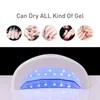 Nail Dryers SUNone 48W UV LED Lamp for Nails Professional Gel Polish Drying With 4 Gear Timer Smart Dryer Manicure Equipment Tools 230825