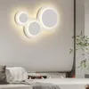 Wall Lamp Nordic Led Corridor Modern Simple Entrance Sun Table Bedroom Study And Household