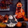 Costumes de chat Costume d'Halloween pour chien Cape de vampire Vêtements de sorcière pour petits et moyens chiens