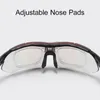 ROCKBROS Meekleurende Fietsbrillen Lichtgewicht Fietszonnebril Bijziendheid Frame MTB Mountain UV400 Fietsbril Accessoires