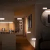 Sensore di movimento Luce Wireless LED Luci notturne Arredamento camera da letto Rilevatore di luce Lampada decorativa da parete Scala Armadio Corridoio Ligh HKD230824