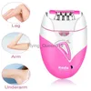 Vrouwelijke Ontharing USB Elektrische Epilator Vrouwen Oplaadbare Pijnloos Lichaam Gezicht Been Bikini Depilator Trimmer Haar Remover Schoonheid HKD230825