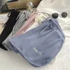 Pantalones cortos de verano para mujer, cintura alta, elásticos, con cordones, pierna ancha, pantalones cortos para correr, Fitness, deporte, pantalones informales sueltos