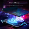 Cooler Fan Notebook Radiator Air Laptop Cooler With 2 Fans Two USB 1600 rpm Gaming Laptop Stand Computer Cooler Base Mute Cooling HKD230824