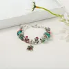 Charm Armbanden Yexcodes Antieke Originele Kerst Verjaardag 2 Kleuren Voor Vrouwen Glazen Kralen Merk Armband DIY Sieraden