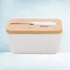 Plates Containers Nordic Style Butter Box Storage Candy Baking Dish Keeper Container Large