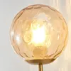 Lampy ścienne nordycka szklana lampa obok sypialni w łazience lustro światło Japonia w stylu LED kinkiety vintage Edison Lighting Luminaire