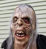 Feestmaskers Realistisch latex feestmasker Eng schedelmasker Vol hoofd Halloween-maskers Horror Cosplay Halloween Horror Zombie Gezichtsschedelmasker 230824