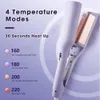 Curling Irons 32 mm duża głęboka fala do włosów Ceramiczne żelazo 4 Regulowana temperatura Styler Styler dla wszystkich stylów 230825