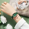 Wristwatches 2023 Small Gold Watch Women White Ms. Watches Casual Leather Analog Quartz Wristwatch Clock Business Date