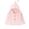 Vestes 05 ans sweats à capuche bébé hauts filles vestes enfants bébé garçons vestes vêtements gland chapeau conception coton lin enfants sweats à capuche Cardigan 230825