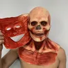 Party Masks Clown Ghost Skull Mask Halloween Horror Latex Headgear Biochemical Zombie 230824