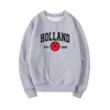 여성용 후드 Holland Parker EST 1996 스웨트 셔츠 Tom Unisex Crewneck Sweatshirts Long Sleeve Pullover Women 그래픽