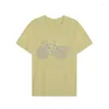 Heren T-shirts Heren Merk T-shirts Montain Bike Fietsen Print Shirt T-shirt T-shirt Korte mouw Tops Fiets Geweldige zomer