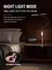 LED Foldable Rocker Desk Lamp 15W Eye Protection Reading Desk Lamp with Clip Remote Dimmable for Workbench Desk Office Bedroom HKD230824