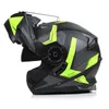 オートバイヘルメットフルフェイスカスコモトクールモトクロスヘルメットドットECEは安全保護をめぐる男性と女性M-XL