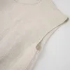 Kvinnors T-skjortor Ly Linen T-shirt Casual Loose O-Neck Kort ärm TEES Basic Streetwear Tops Summer Clothes for Women