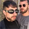 Gafas de sol de diseñador para hombres, mujeres, gafas de lujo, Fasion, gafas unisex, playa, sol, prevención, diseño de marco pequeño retro, UV400, accesorios de ropa superiores