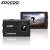 Caméras résistantes aux intempéries Caméra de sport d'origine SOOCOO S300 Action Cam Ultra HD 1080P 4K 30fps Hi3559V100 IMX377 avec commande vocale WiFi 2 35 "Touch LCD 230825