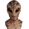 Party Masks Halloween Alien Mask Scary Horrible Horror Alien Supersoft Mask Magic Mask Creepy Party Decoration Funny Cosplay Prop Masks 0825
