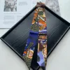 Scarves Luxury 100% Twill Silk Scarf Man Women Fashion Ribbon Giraffe Kerchief Neck Hair Headband 86*5cm 230825