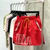 Designer Sommer Lässige Mode Männer Und Frauen Shorts Brief Muster Lose Atmungsaktive Release Schrumpfen 5 Punkt Hosen