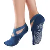 Spor çorapları kadın yoga anti slip bandaj bayanlar kızlar bale dans çorap terlik 230824